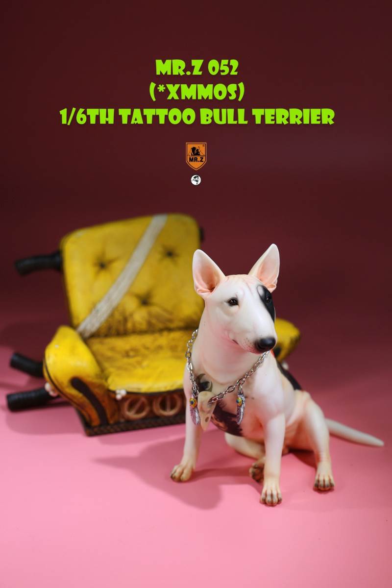 Animal Model No.52: 1/6th TATTOO BULL TERRIER (all 5 colors)