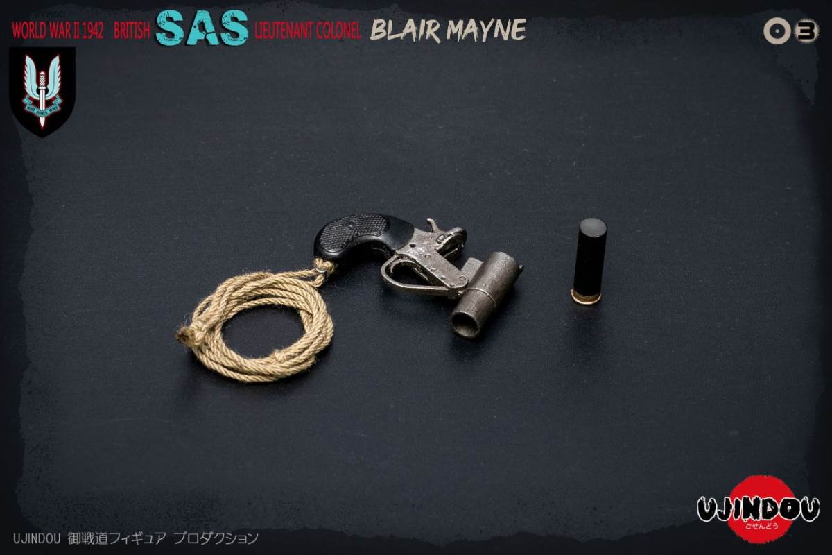 1/6 Royal Special Air Service Regiment SAS of WWII-Paddy Mayne Army Lieutenant Colonel
