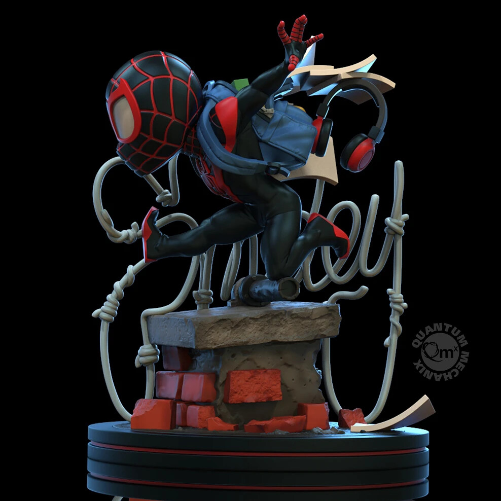 Q-Fig Spider-Man Into Spider Verse - Miles Morales