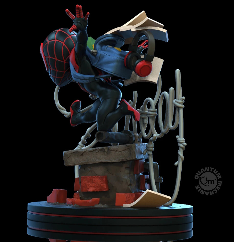 Q-Fig Spider-Man Into Spider Verse - Miles Morales