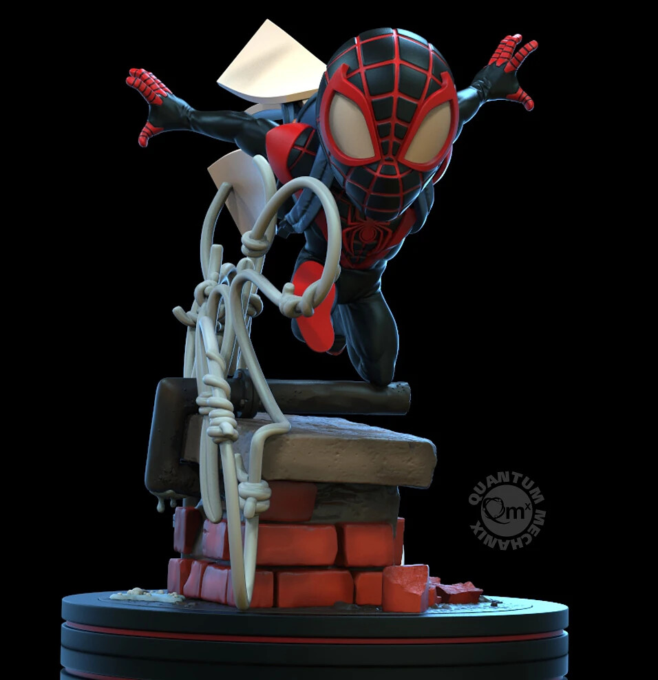 Q-Fig Spider-Man Into Spider Verse - Miles Morales