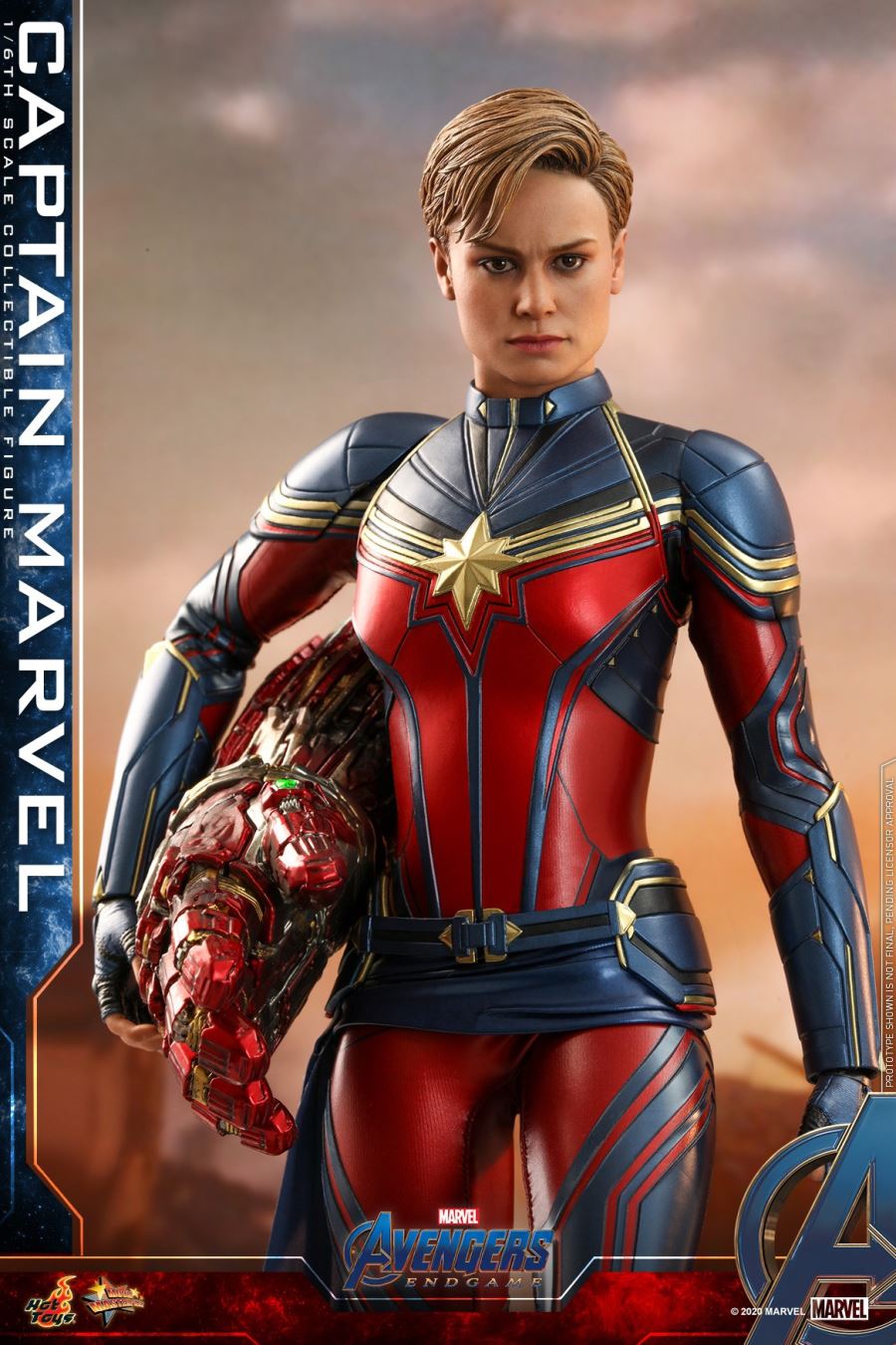 Avengers: EndGame Captain Marvel 1/6TH Scale Collectible Figure