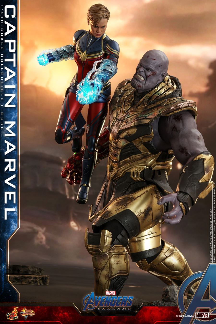 Avengers: EndGame Captain Marvel 1/6TH Scale Collectible Figure