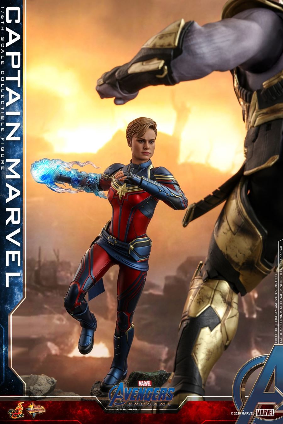Avengers: EndGame Captain Marvel 1/6TH Scale Collectible Figure