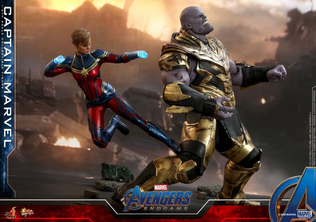 Avengers: EndGame Captain Marvel 1/6TH Scale Collectible Figure