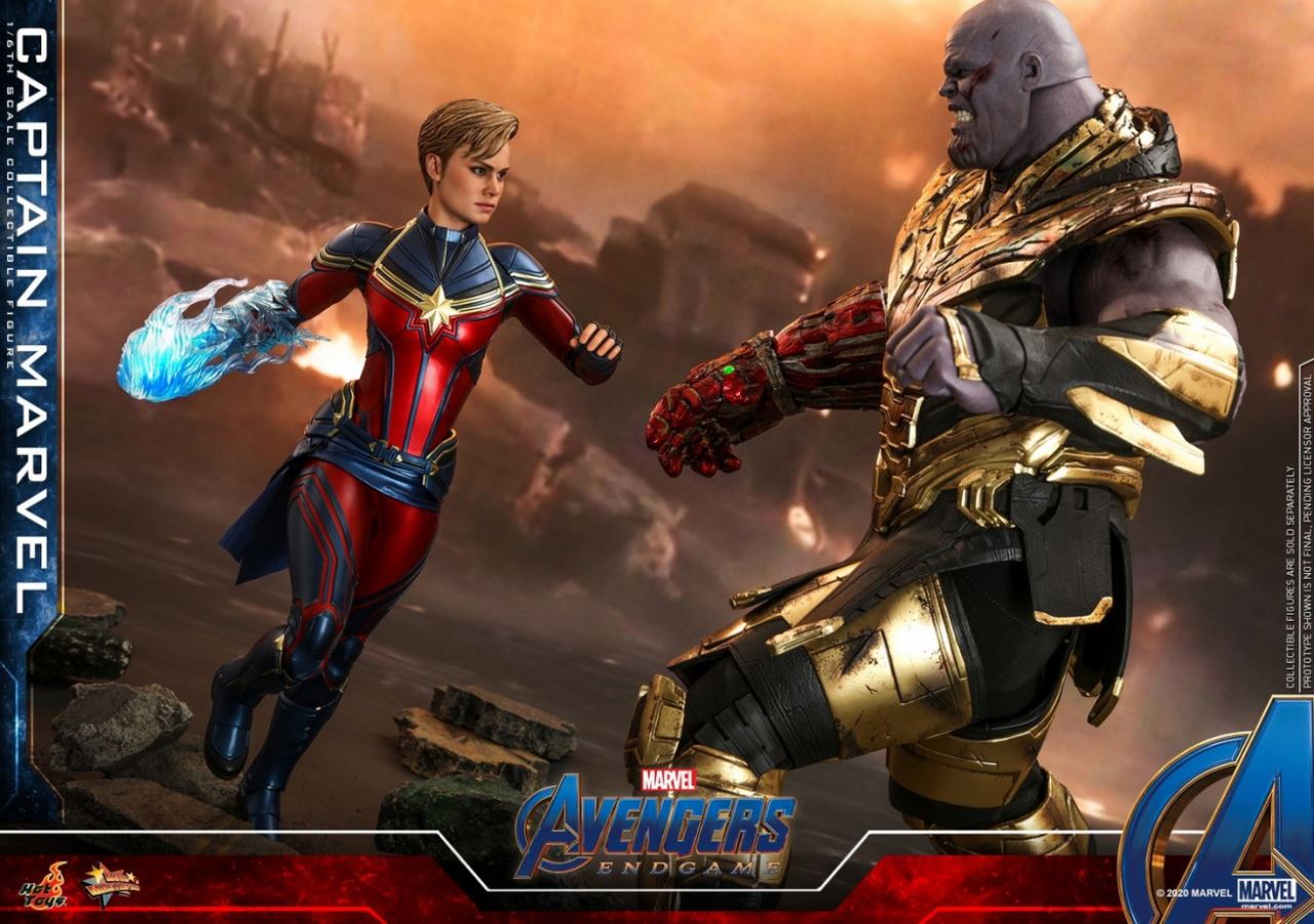 Avengers: EndGame Captain Marvel 1/6TH Scale Collectible Figure