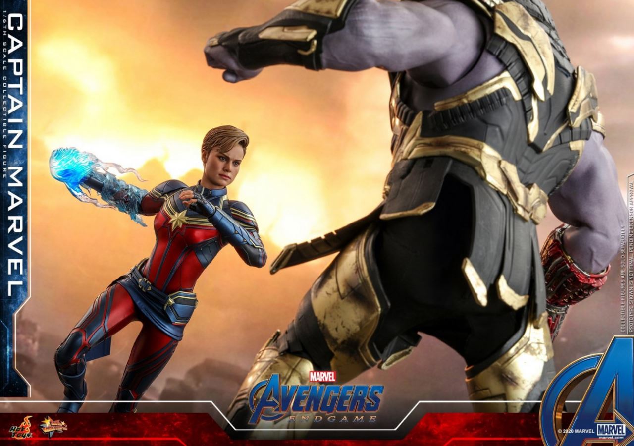 Avengers: EndGame Captain Marvel 1/6TH Scale Collectible Figure