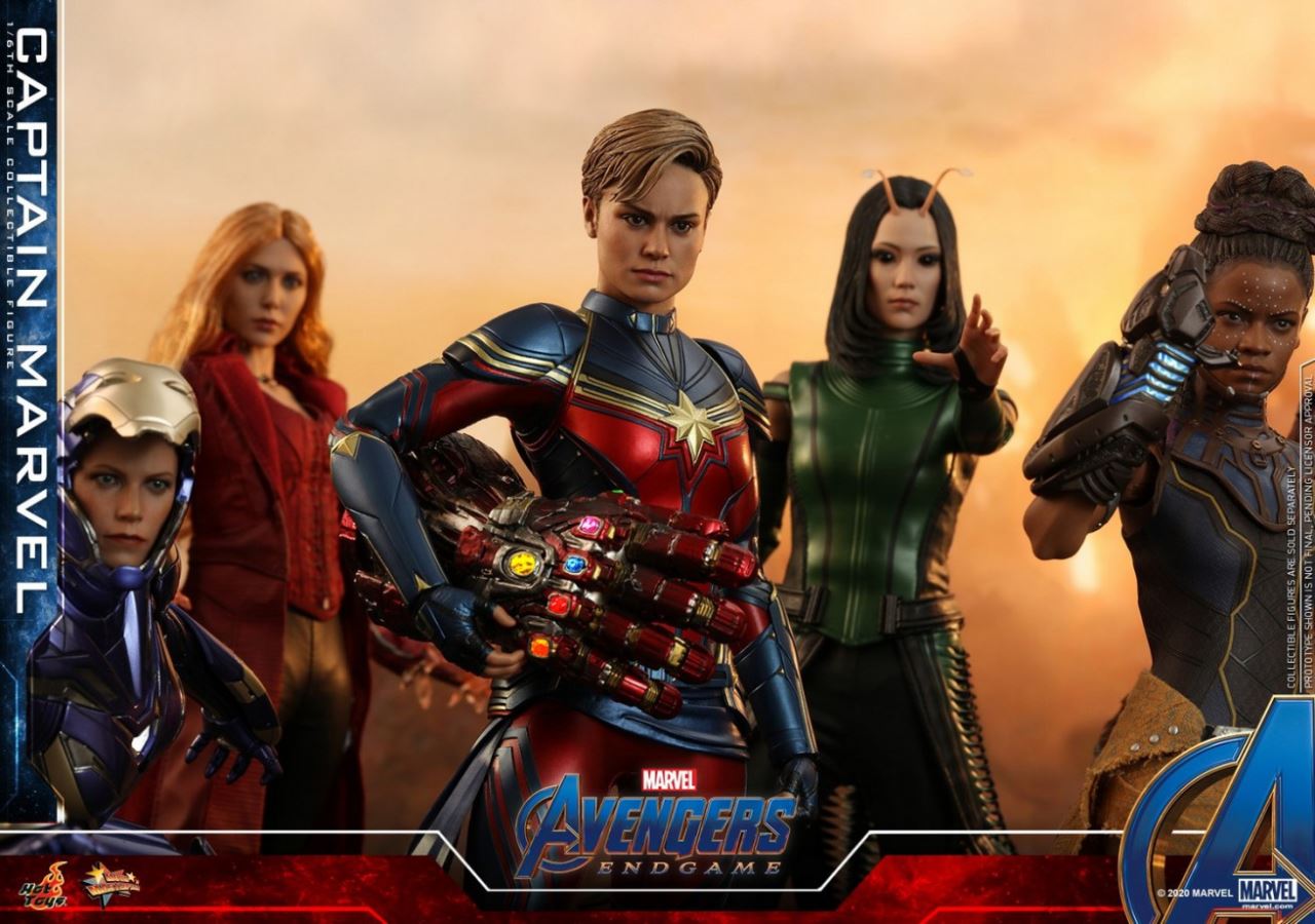 Avengers: EndGame Captain Marvel 1/6TH Scale Collectible Figure
