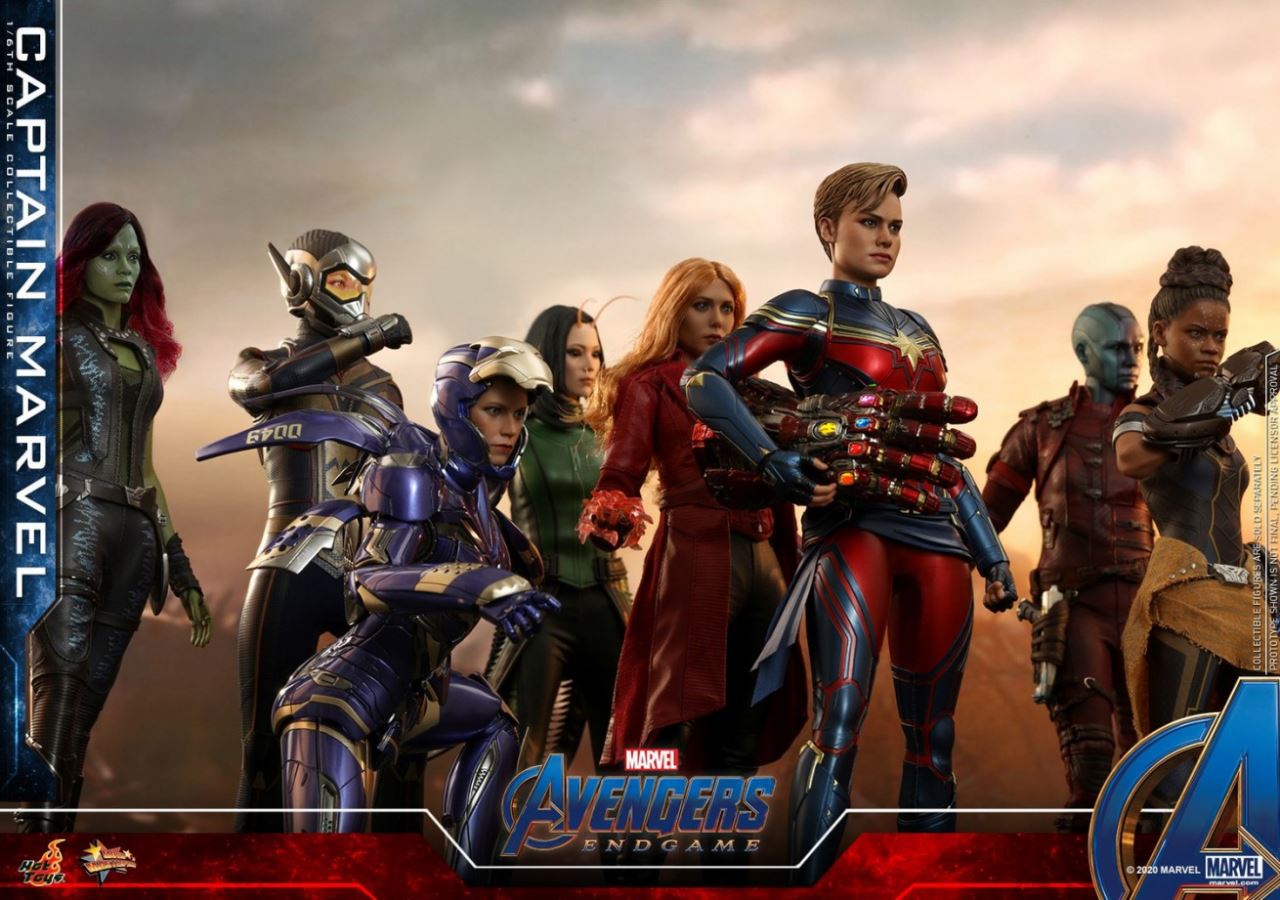 Avengers: EndGame Captain Marvel 1/6TH Scale Collectible Figure