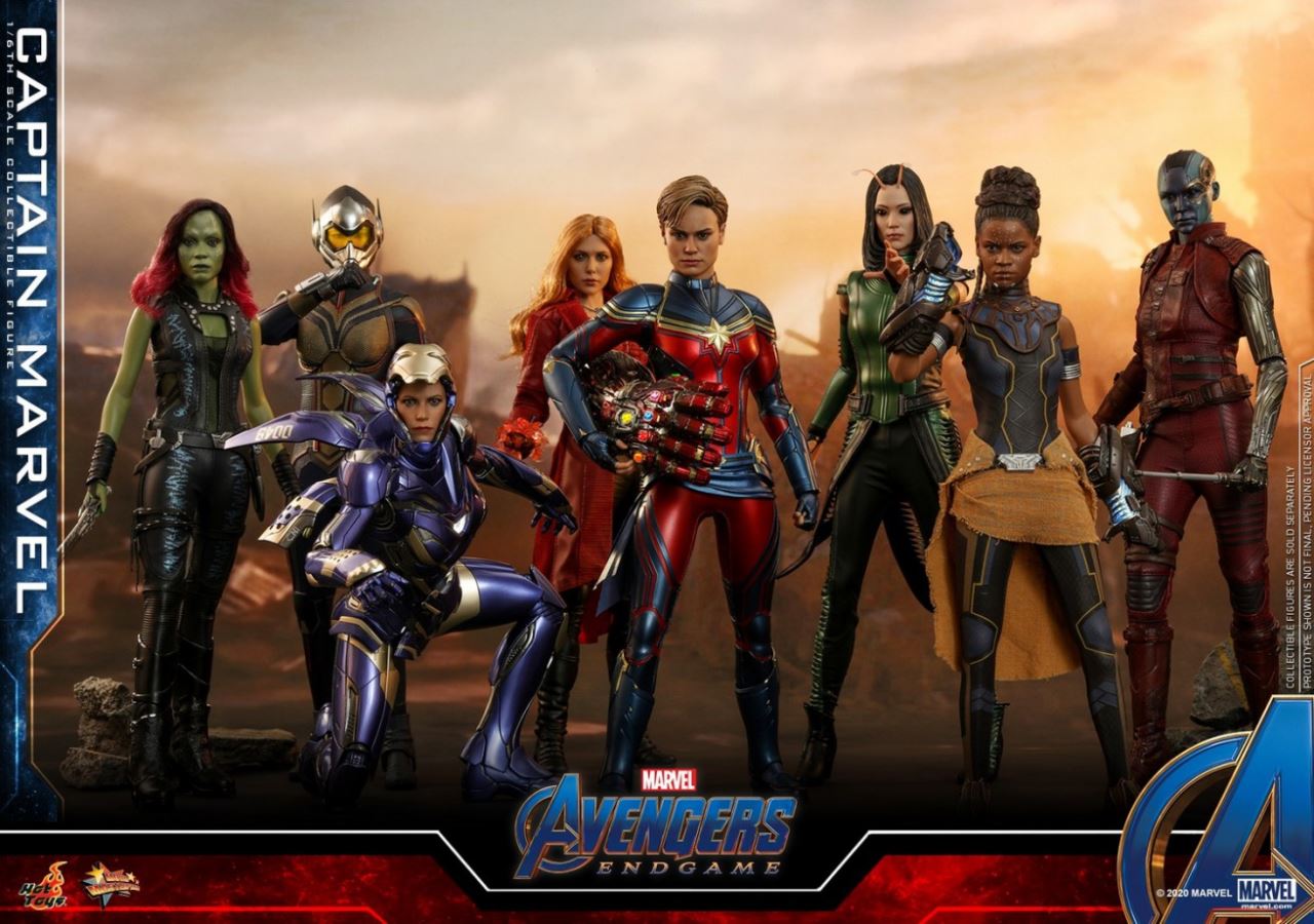 Avengers: EndGame Captain Marvel 1/6TH Scale Collectible Figure
