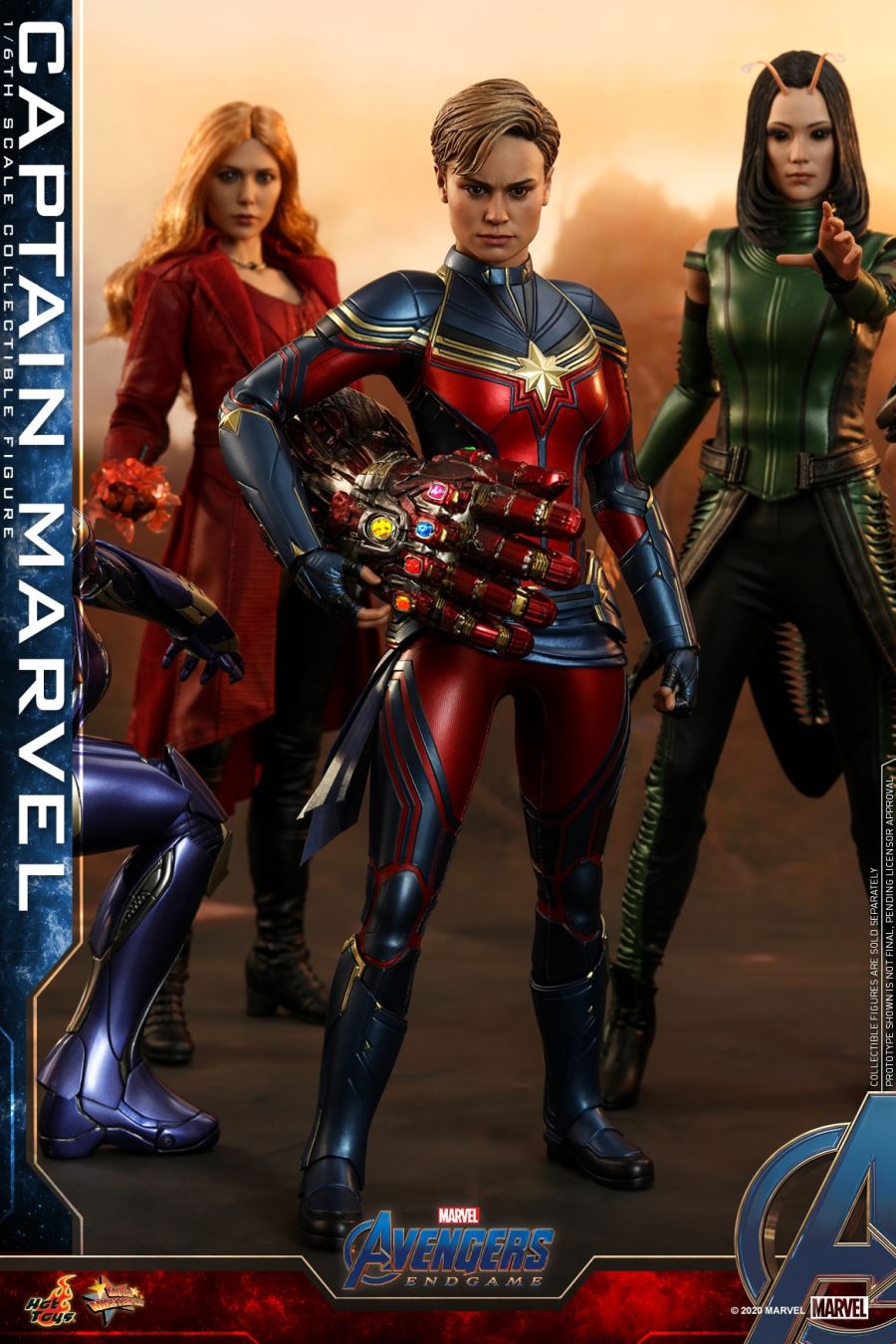 Avengers: EndGame Captain Marvel 1/6TH Scale Collectible Figure