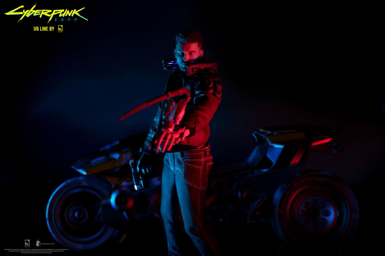 CYBERPUNK 2077 YAIBA KUSANAGI BUNDLE (MALE): V MALE+ SPORTBIKE