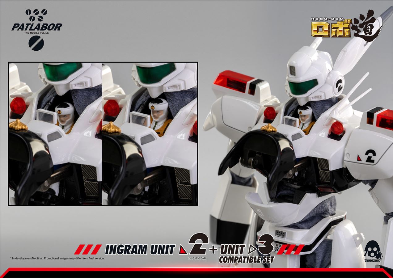 Mobile Police ROBO-DOU Ingleon No. 2 + No. 3 compatible set