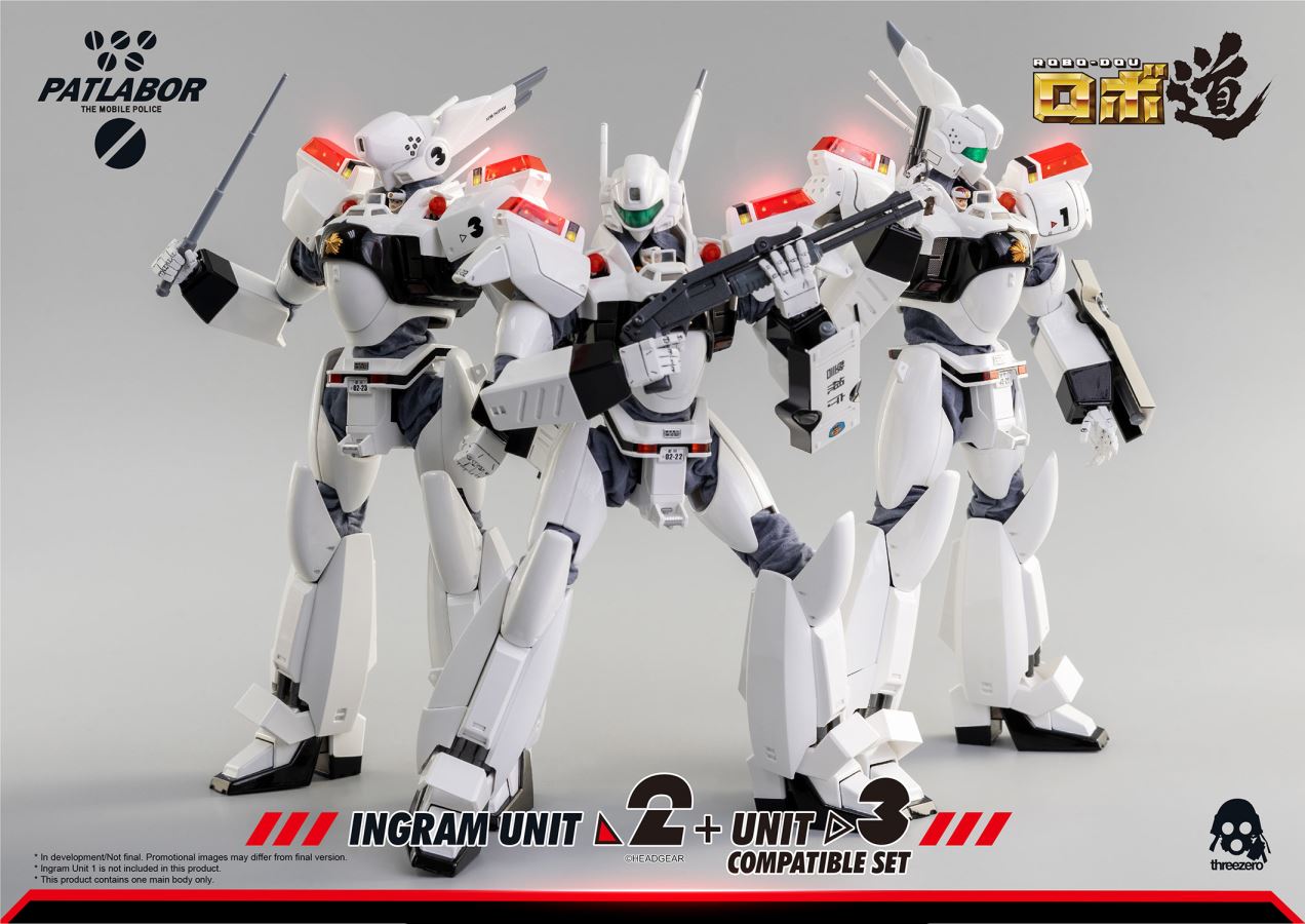 Mobile Police ROBO-DOU Ingleon No. 2 + No. 3 compatible set