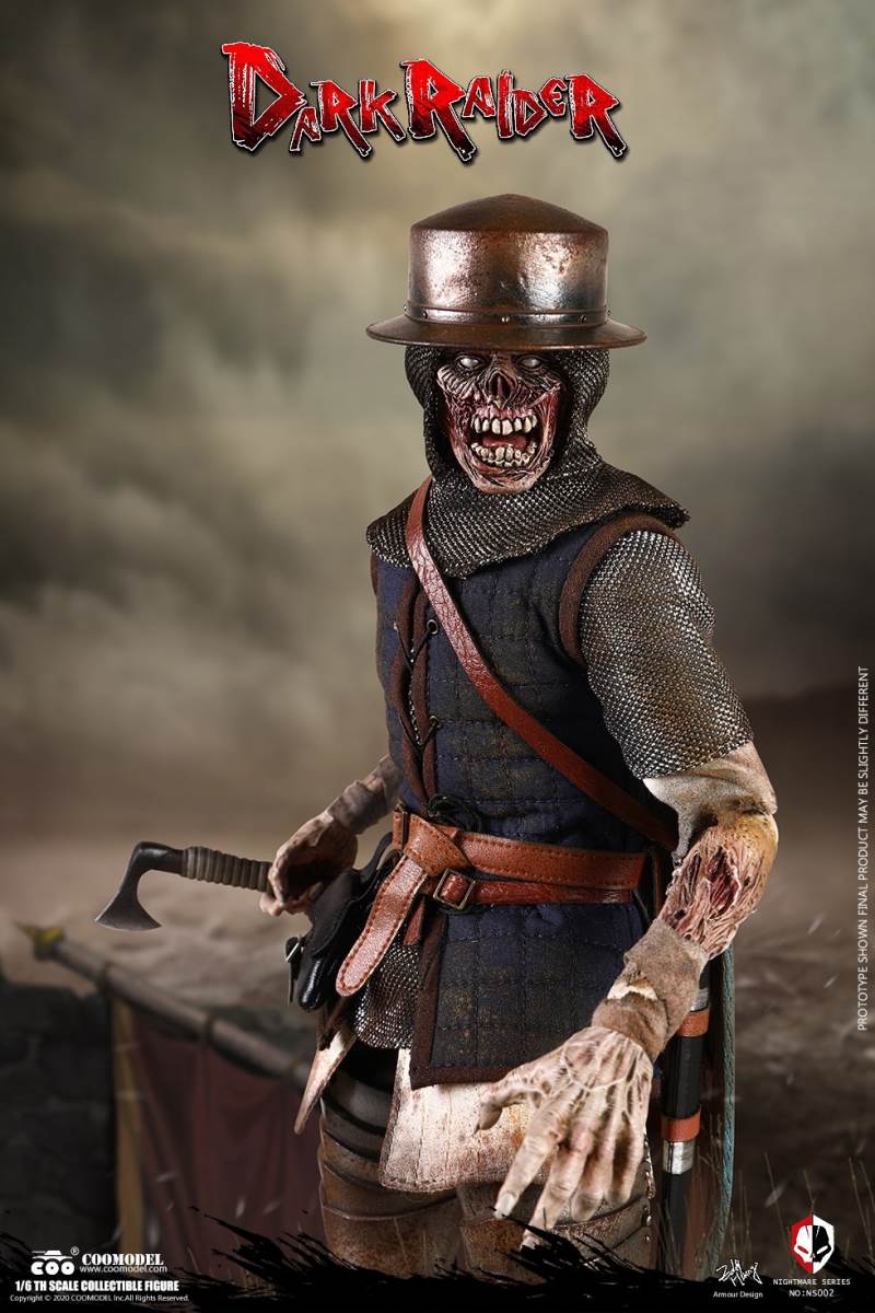 1/6 NS002 NIGHTMARE SEIRES (DIECAST ALLOY)  - DARK RAIDER