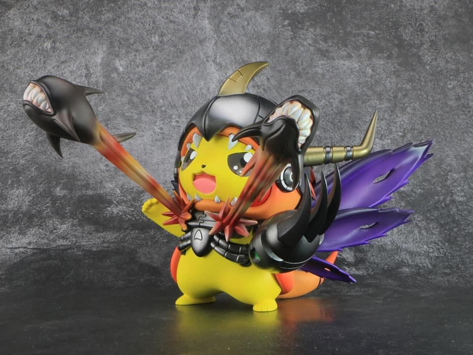 Pikachu Cos MetalGreymon