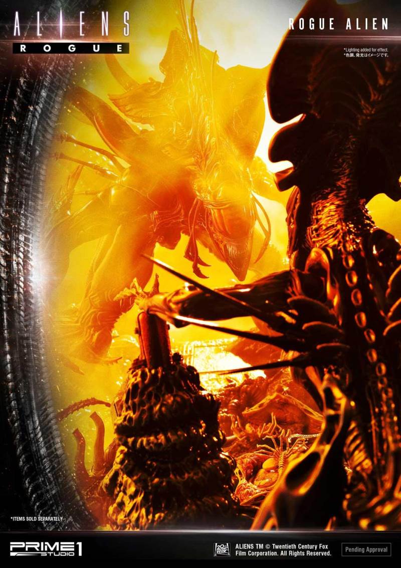 Aliens (Comics) Rogue Alien Battle Diorama EX Version