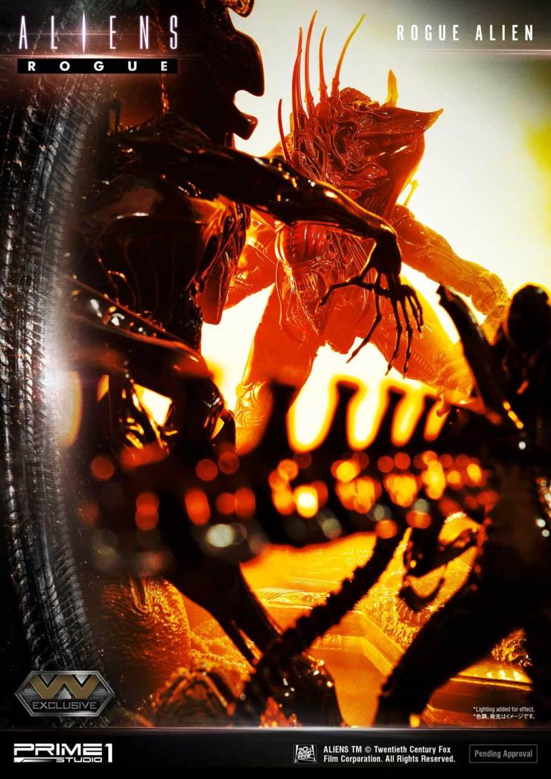 Aliens (Comics) Rogue Alien Battle Diorama EX Version