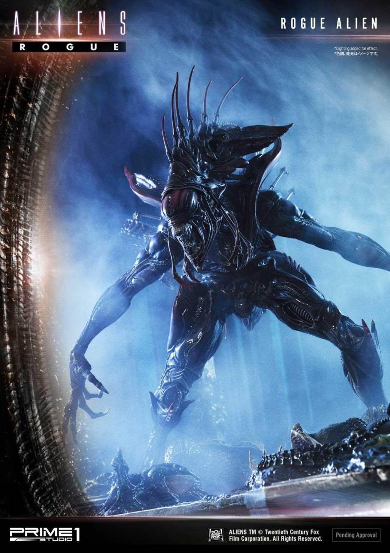 Aliens (Comics) Rogue Alien Battle Diorama EX Version