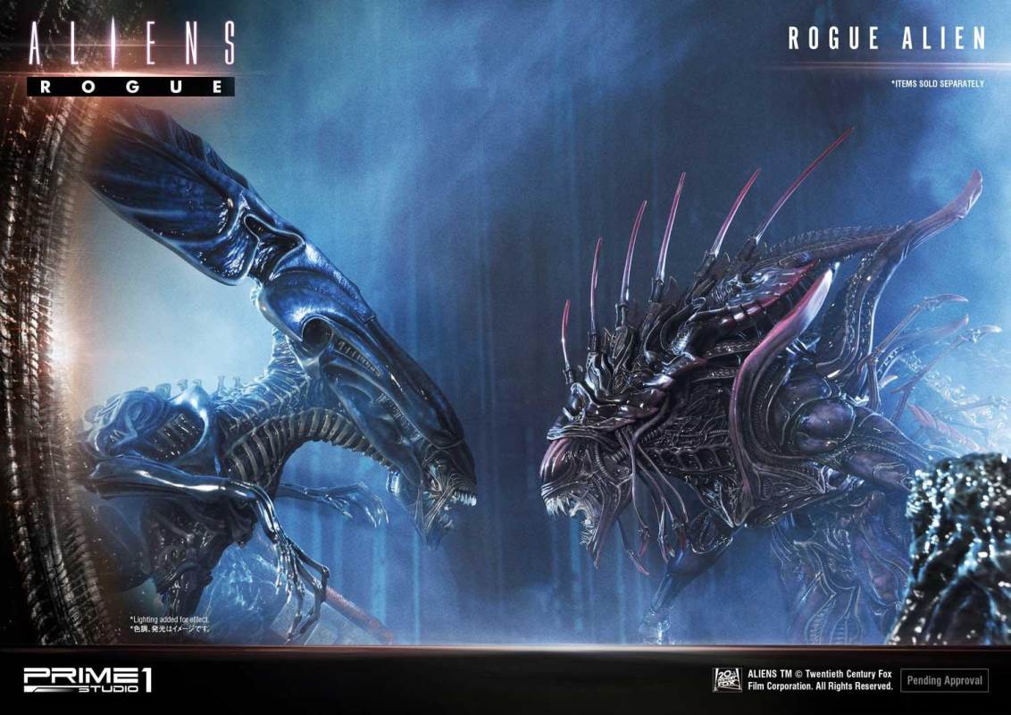 Aliens (Comics) Rogue Alien Battle Diorama