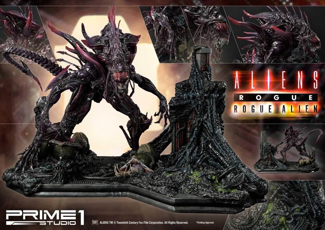 Aliens (Comics) Rogue Alien Battle Diorama