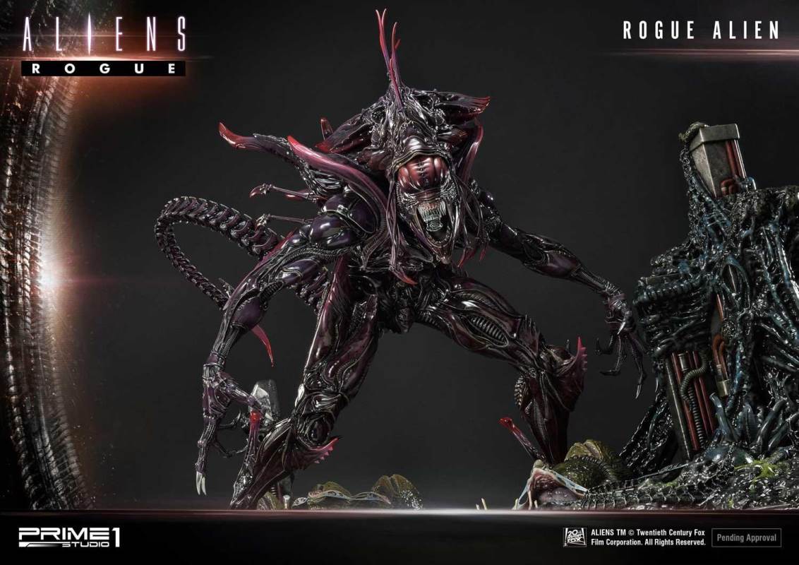 Aliens (Comics) Rogue Alien Battle Diorama