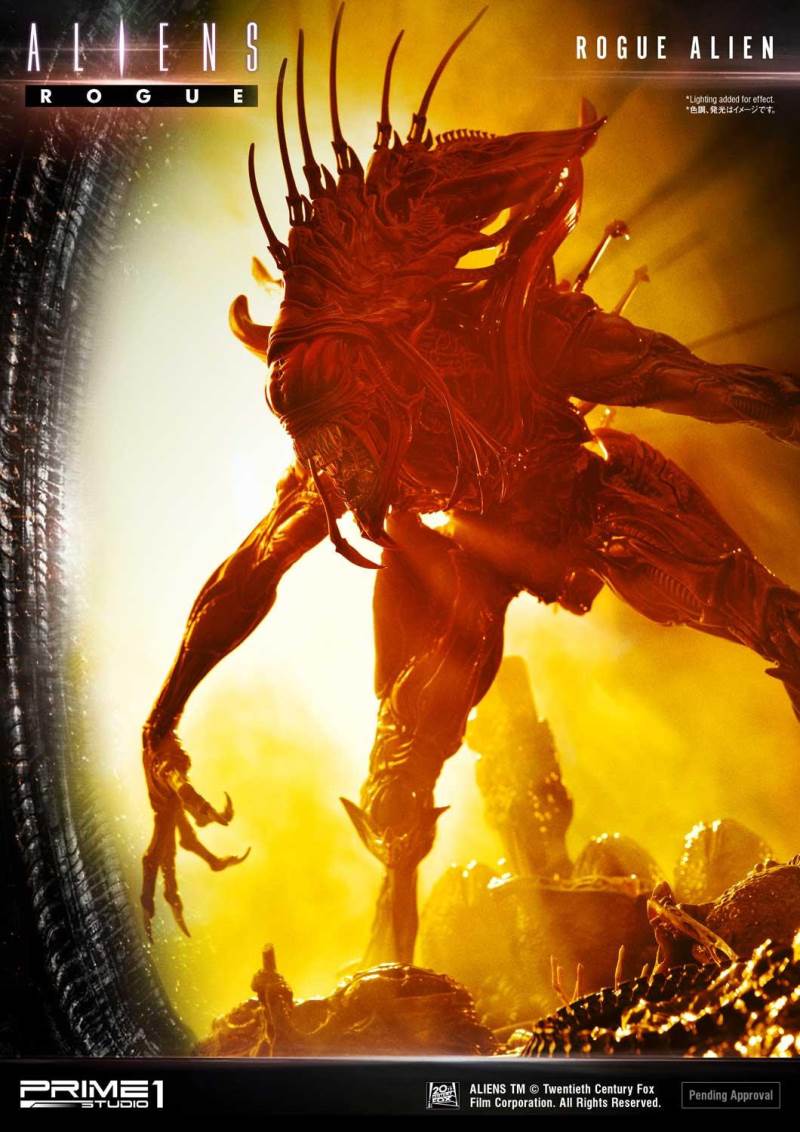 Aliens (Comics) Rogue Alien Battle Diorama