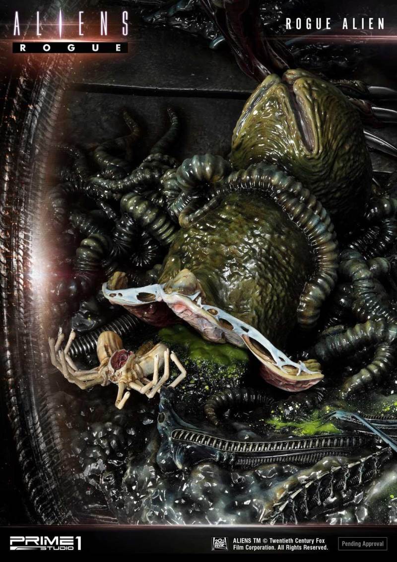 Aliens (Comics) Rogue Alien Battle Diorama