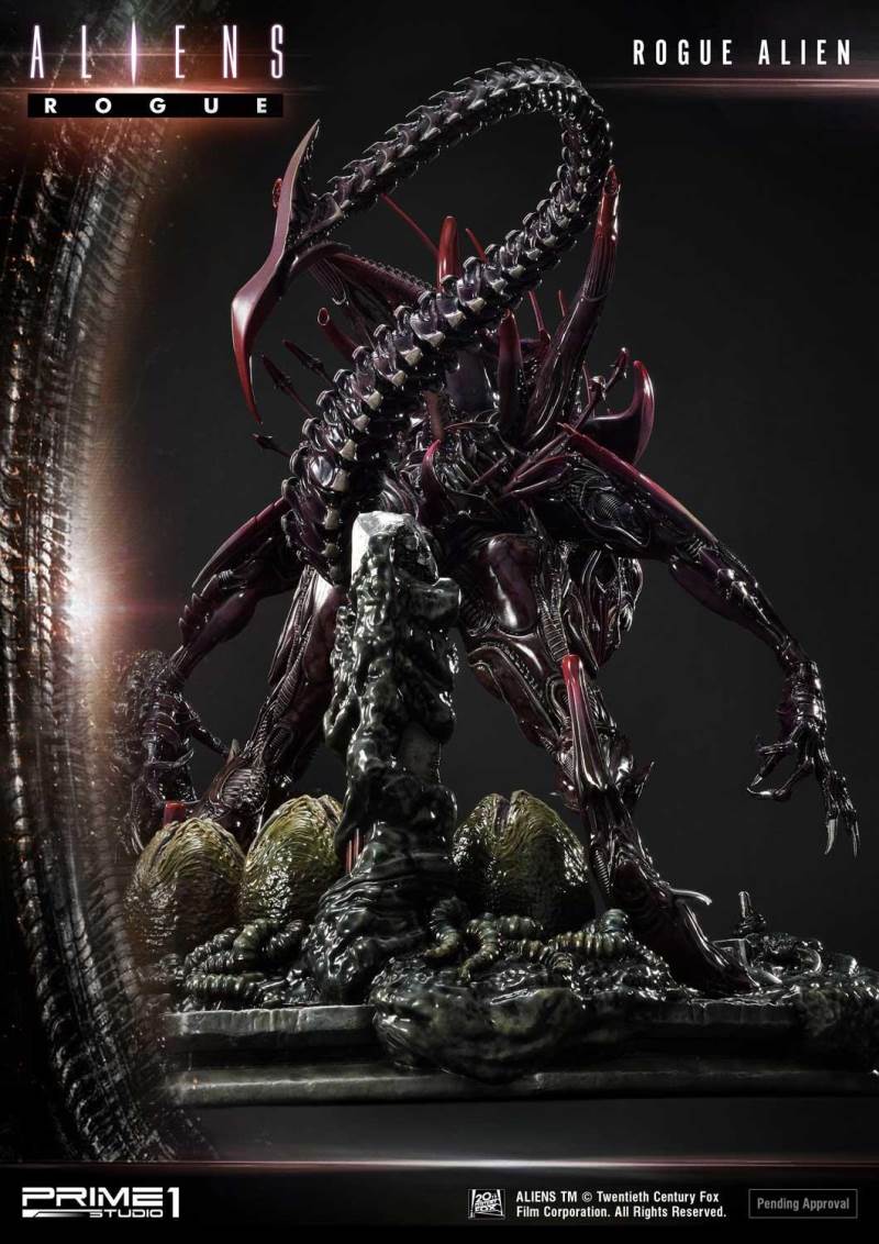 Aliens (Comics) Rogue Alien Battle Diorama