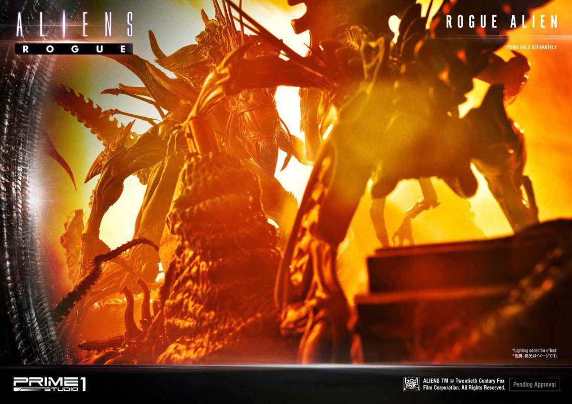 Aliens (Comics) Rogue Alien Battle Diorama