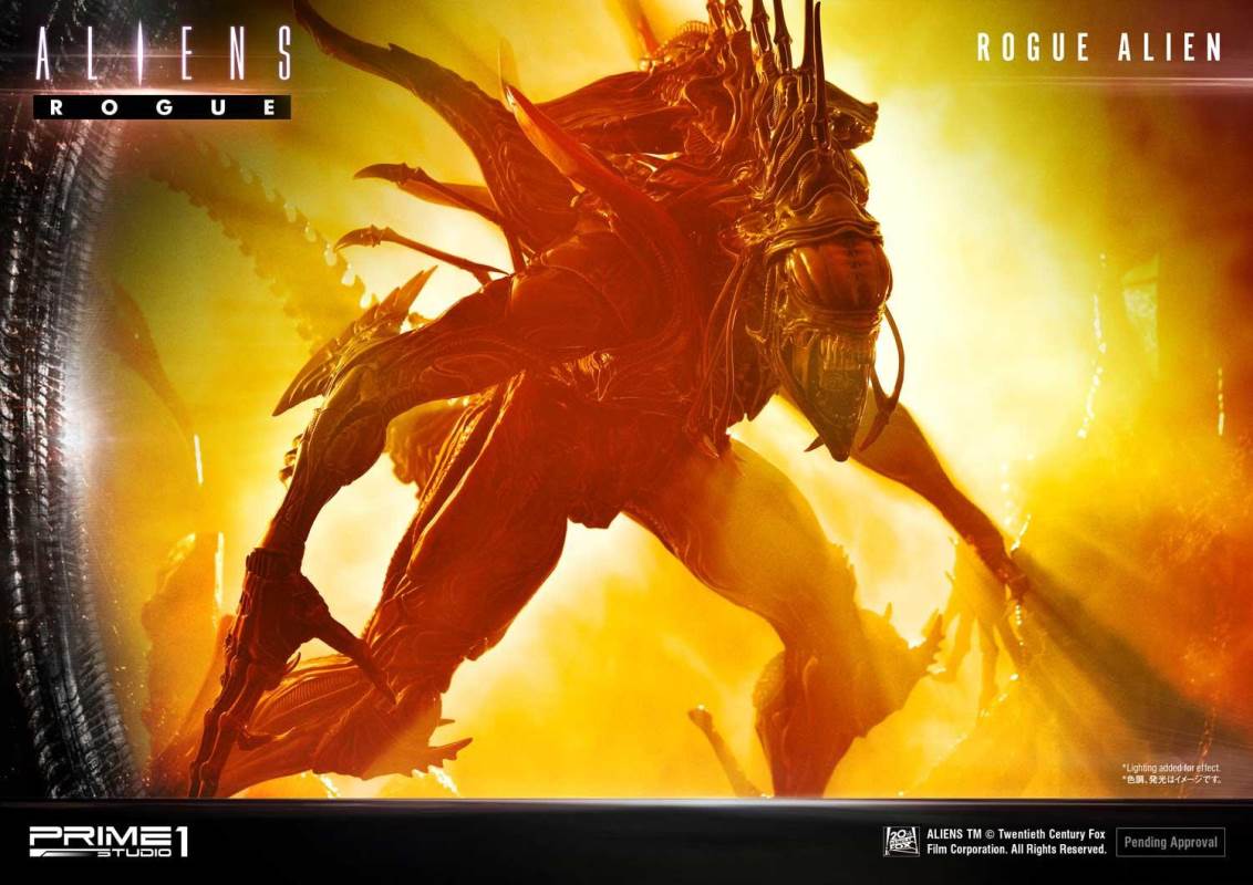 Aliens (Comics) Rogue Alien Battle Diorama