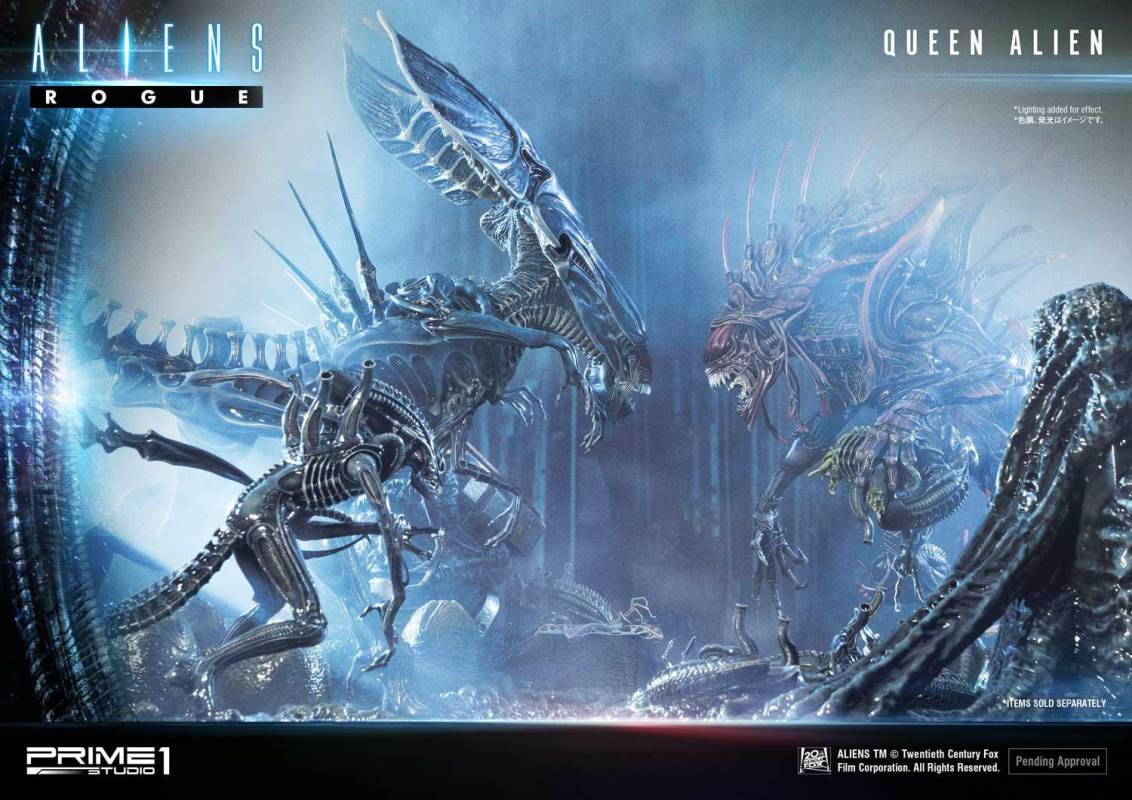 Aliens (Comics) Queen Alien Battle Diorama