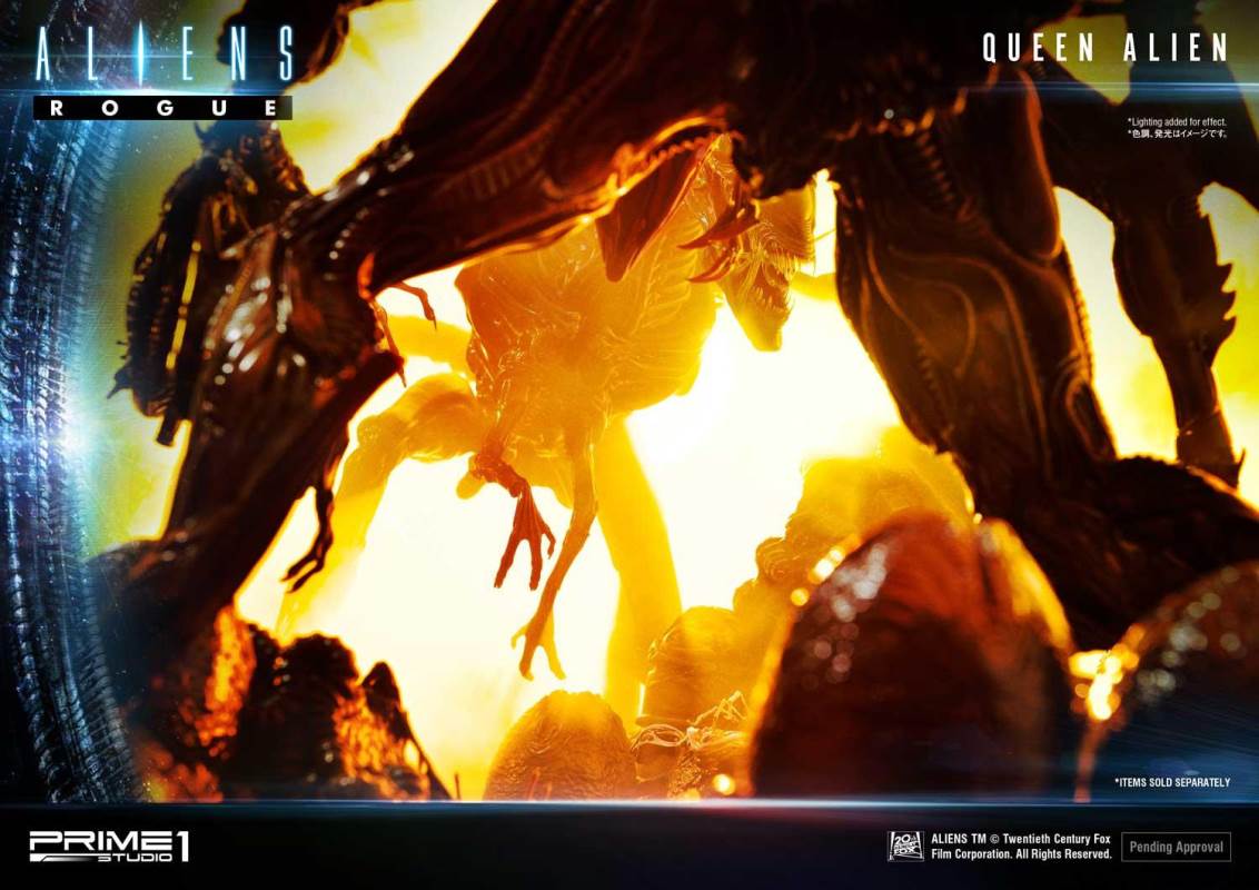 Aliens (Comics) Queen Alien Battle Diorama