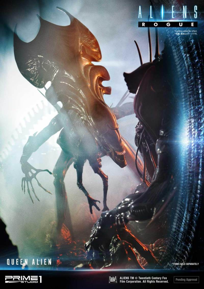 Aliens (Comics) Queen Alien Battle Diorama