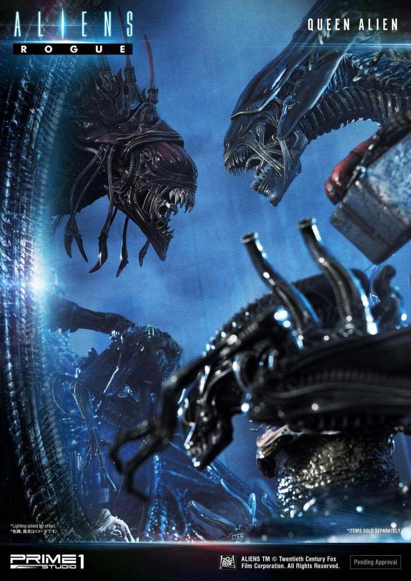 Aliens (Comics) Queen Alien Battle Diorama