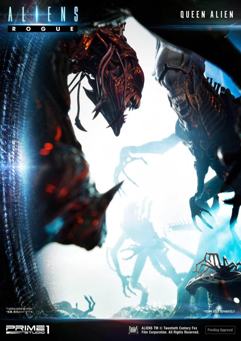Aliens (Comics) Queen Alien Battle Diorama