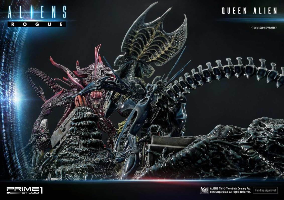 Aliens (Comics) Queen Alien Battle Diorama