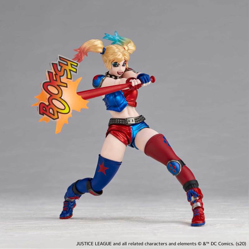 DC Comics - Amazing Yamaguchi Revoltech No.015 EX Harley Quinn -New Color.ver-