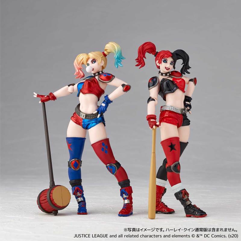 DC Comics - Amazing Yamaguchi Revoltech No.015 EX Harley Quinn -New Color.ver-