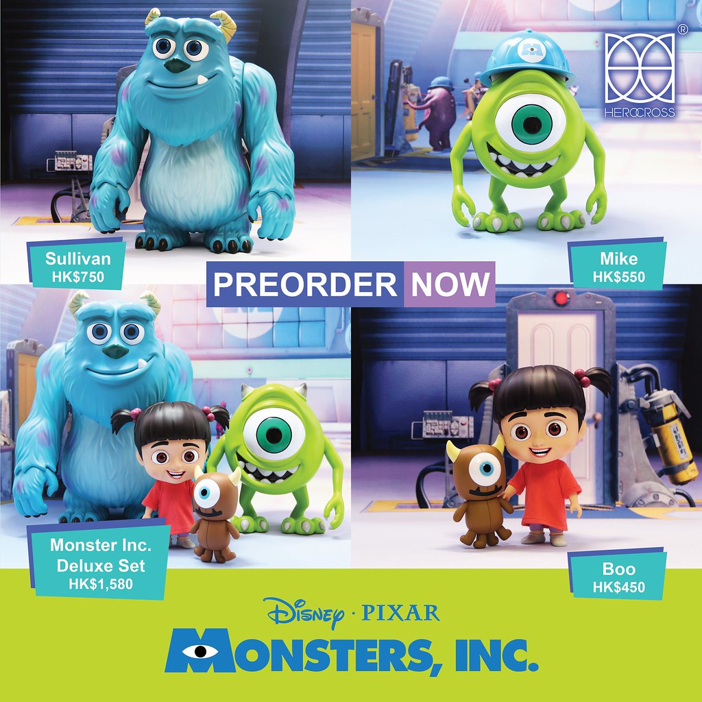 HVS-Monster Inc.-Mike, Sully, Boo