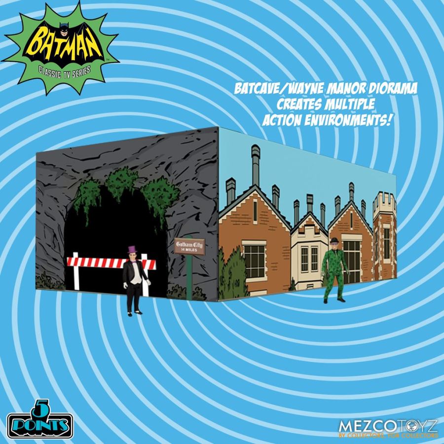 5 POINTS Batman (1966): Deluxe Boxed Set