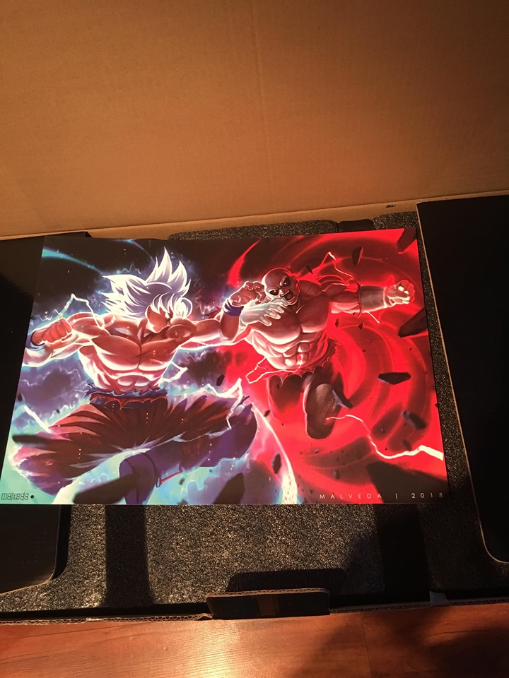 Goku vs Jiren Diorama