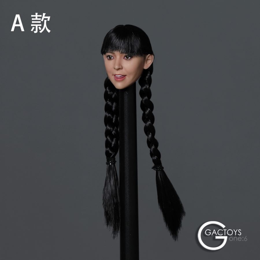 1/6 beautiful head carving with expression
