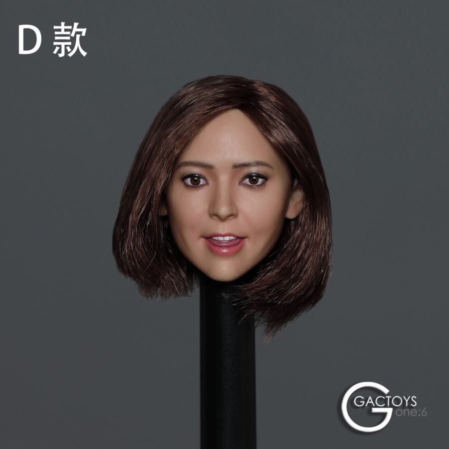 1/6 beautiful head carving with expression