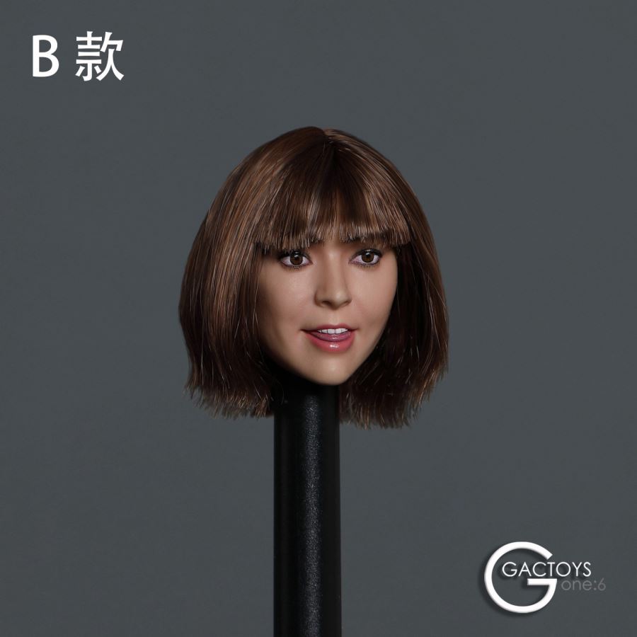 1/6 beautiful head carving with expression
