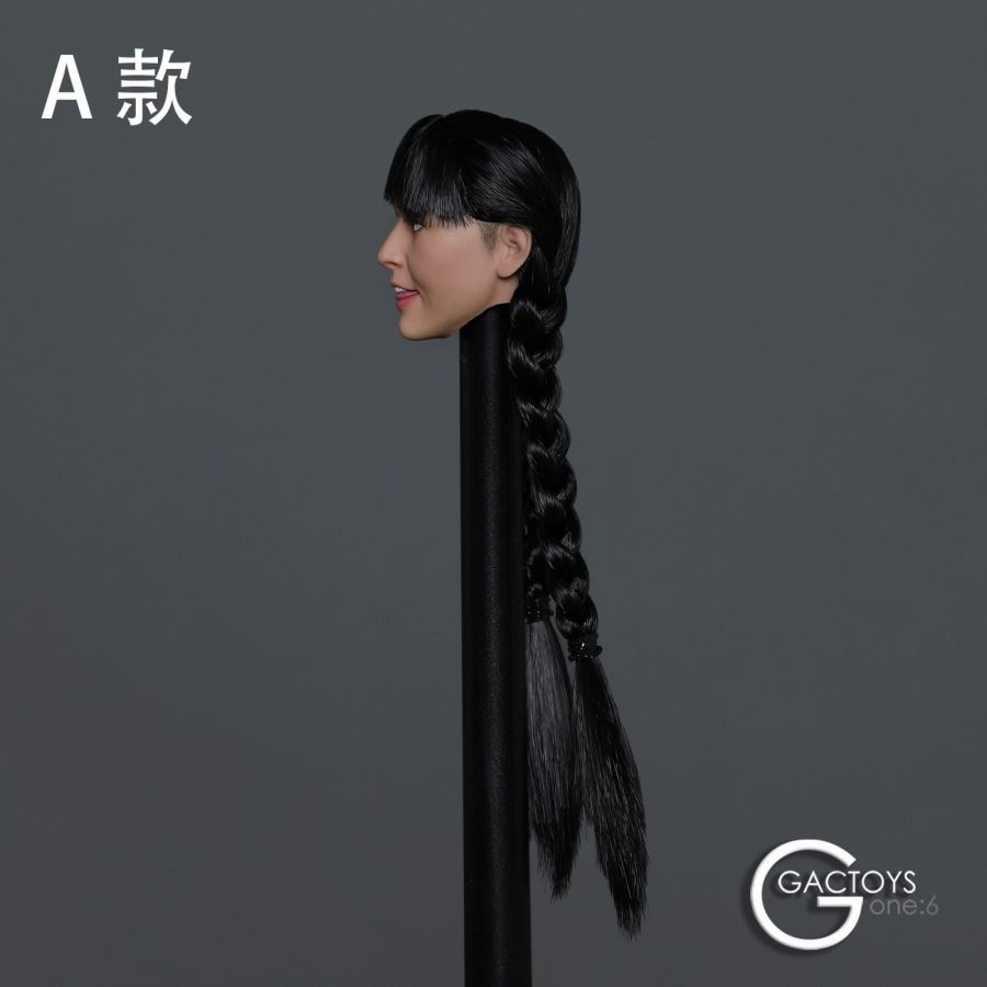 1/6 beautiful head carving with expression