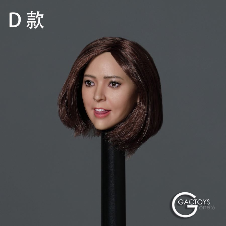 1/6 beautiful head carving with expression