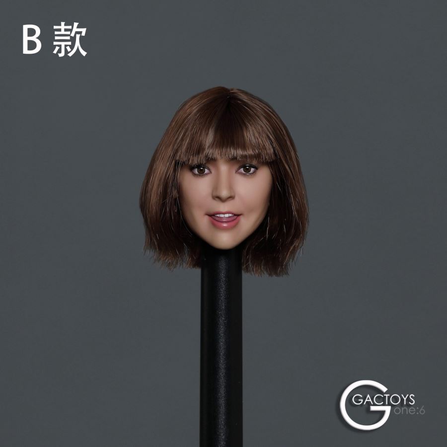 1/6 beautiful head carving with expression