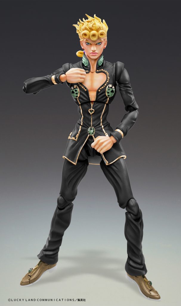 Super Action Statue Giorno Giovanna Ver.Black