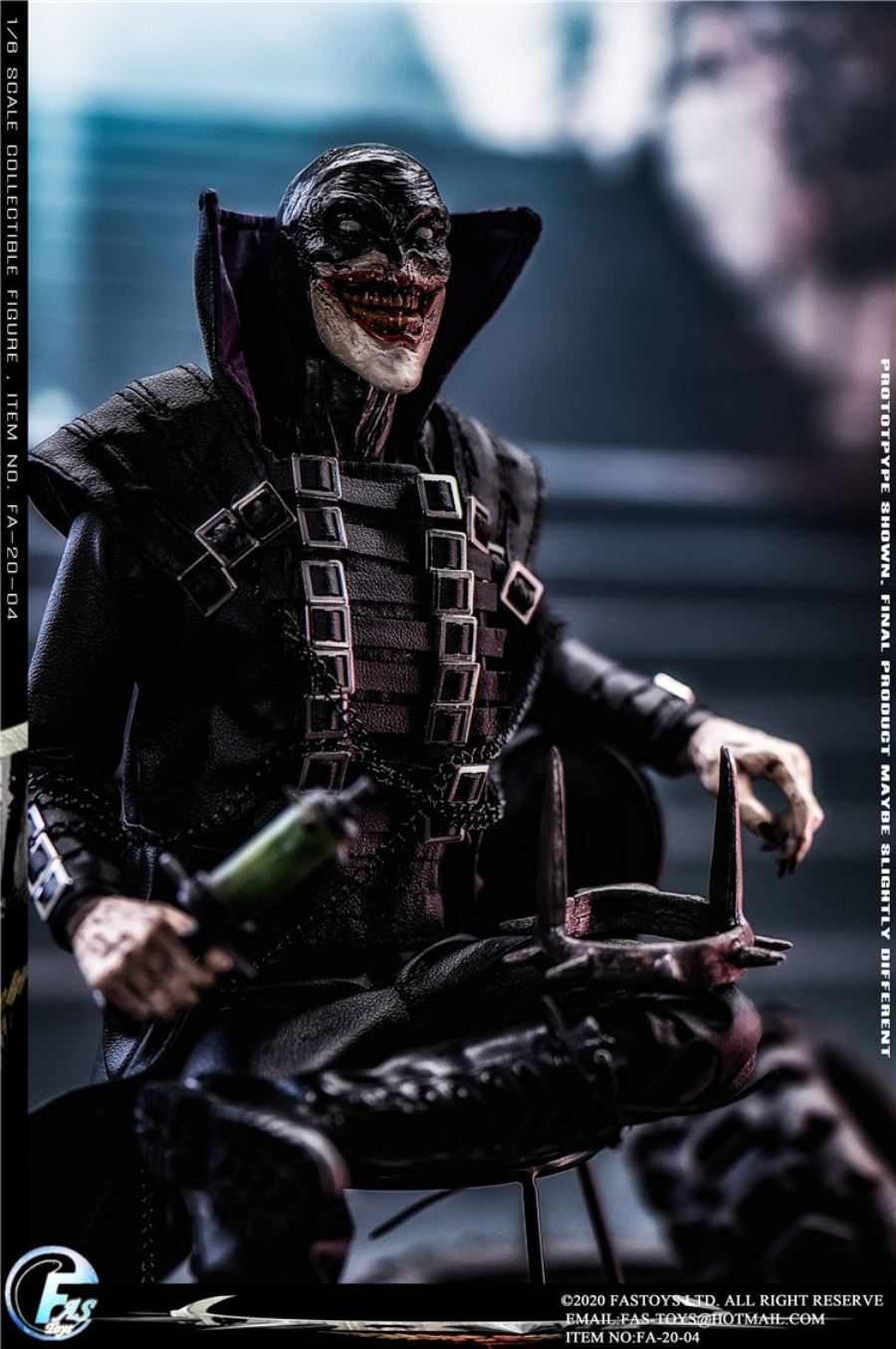 1/6 FA-20-04 Death Metal Laughing Bat Action Figure